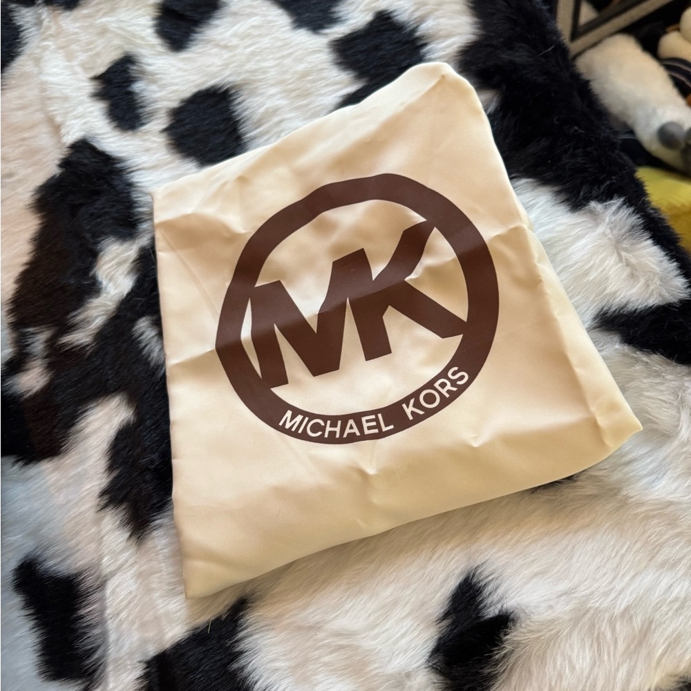 Michael Kors Black large Calf-hair Tote with Gold Accents - Picture 9 of 10